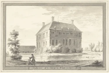 The Manor Heeckeren near Goor, in Twente