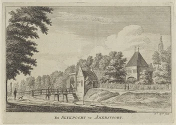 View of the Slijkpoort in Amersfoort