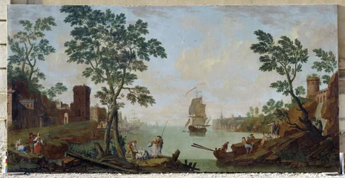 View of a Mediterranean Harbour