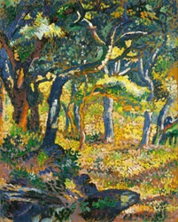 A Clearing in Provence (Study)