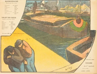 Theater Program for "Boubouroche" and "Jack of Spades"