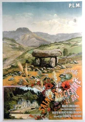 Poster Advertising Saint Nectaire le Bas, Auvergne