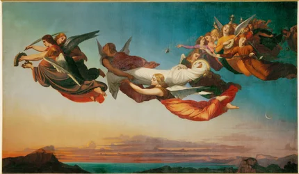 Saint Catherine of Alexandria Carried to the Tomb