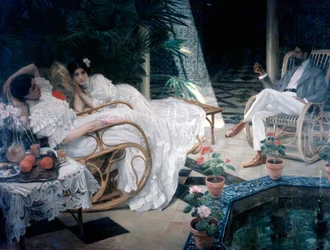 The Patio, 19th century