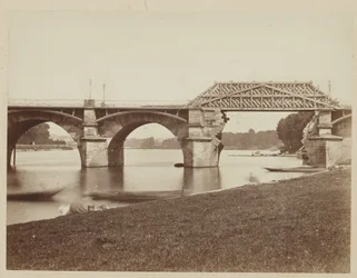 Le Pont de Saint Cloud After the Franco-Prussian War
