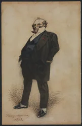 Self-Portrait in the Role of M. Prud