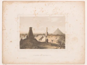 Plain of Waterloo (title on object: Plaine de Waterloo)