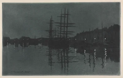 Effect of Moon at Dieppe