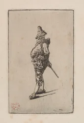 Punchinello, After Meissonier
