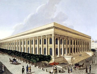 Paris Stock Exchange, early 19th century