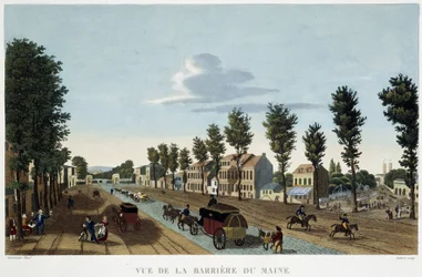 View of the Maine Barrier - in 