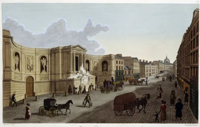 Fountain of the Rue de Grenelle, circa 1820 in 