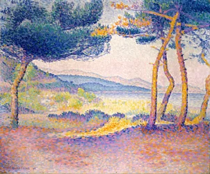 Pines Along the Shore, 1896