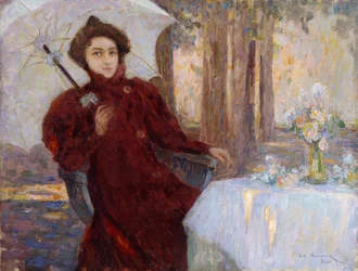 Woman with an Umbrella