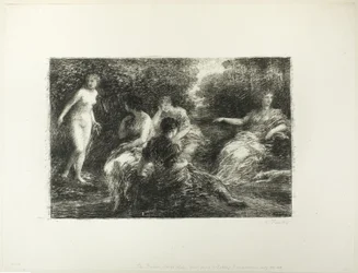 Bathing Women, third large plate