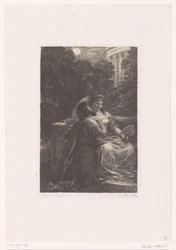 Dido and Aeneas in the Moonlight