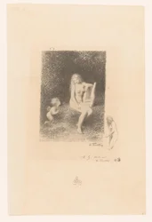 Muse of Music with Amor