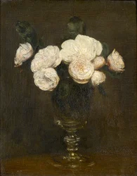 Still Life: Malmaison Roses