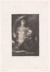 Wagner Looks Up at His Muse