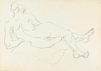 Reclining Female Figure