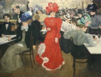 In the Café d