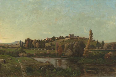 Landscape in Auvergne