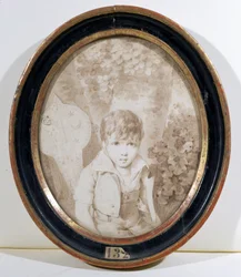Honore de Balzac aged six, 1805