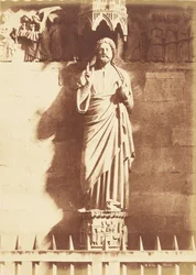 Statue of Christ, Reims Cathedral