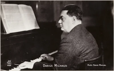 Portrait of Darius Milhaud