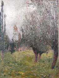 Landscape with trees