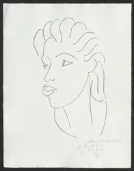 Chinese Woman with Striped Hair