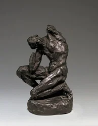 The Flayed, after Puget, conceived 1903, this version cast 1958