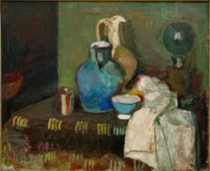 Still Life with Blue Jug