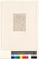 Seated Nude with Pearl Necklace