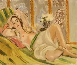 Odalisque with Magnolias