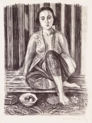 Odalisque with a Bowl of Fruit