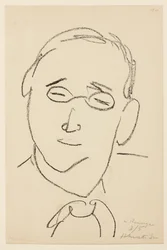Portrait of Paul Léautaud