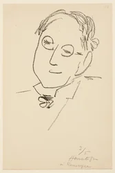 Portrait of Paul Léautaud