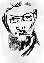 Self-Portrait by Henri Matisse (1869-1954) c. 1900
