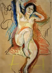 Seated Female Nude
