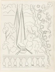 Sigh, Plate Five from Poems of Mallarmé
