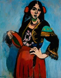 Spanish Woman with a Tambourine
