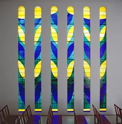 Stained Glass in the Chapel of the Rosary, Vence