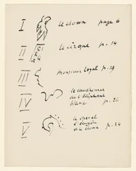 Table of Images 1. From “Jazz”. P. 149