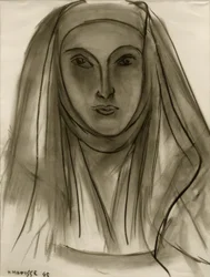 The Nun (Study for Portuguese Letters)