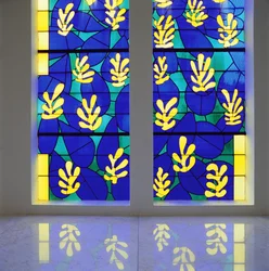 Tree of Life, Stained Glass, Chapel of the Rosary, Vence