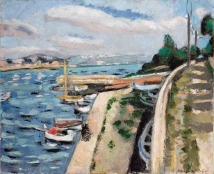 View of Antibes, c.1925