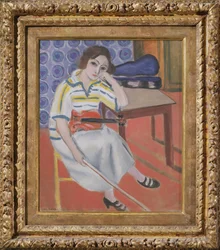 Woman with Violin, c.1921-23