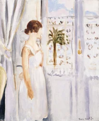 Young Girl at the Window