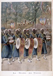 A regiment of Algerian Turcos, 1896
